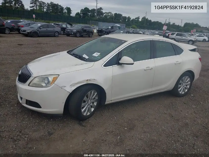 2015 Buick Verano VIN: 1G4PP5SK1F4192824 Lot: 42611138