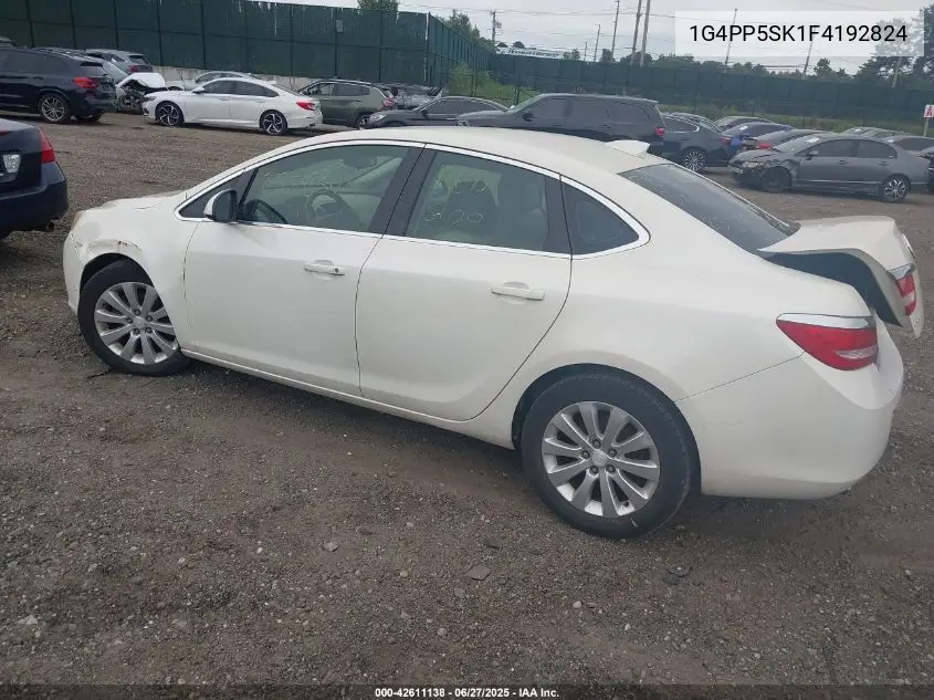 2015 Buick Verano VIN: 1G4PP5SK1F4192824 Lot: 42611138