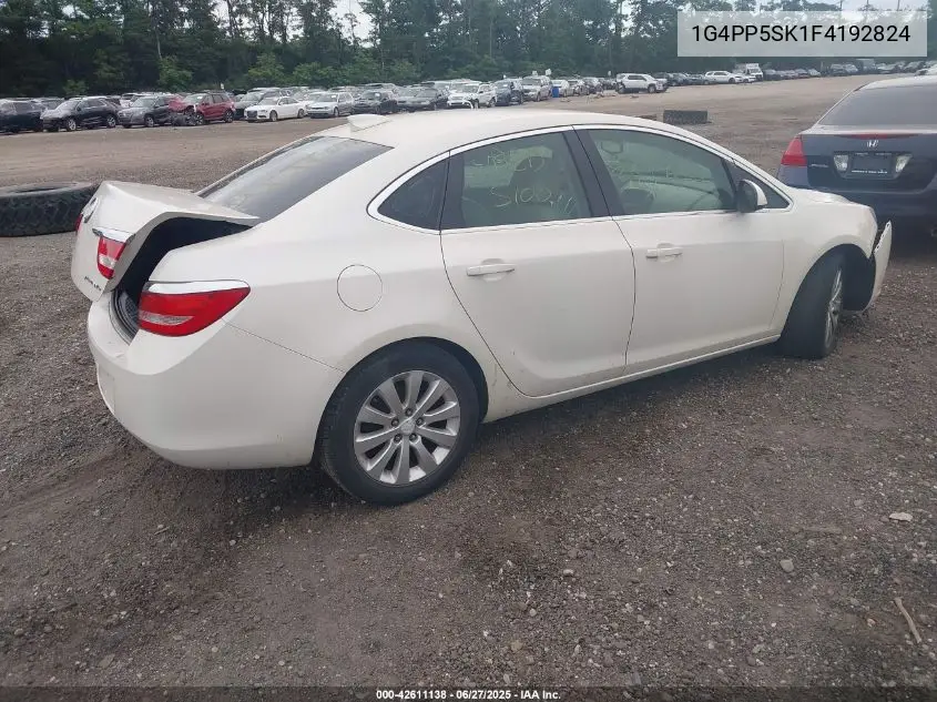 2015 Buick Verano VIN: 1G4PP5SK1F4192824 Lot: 42611138