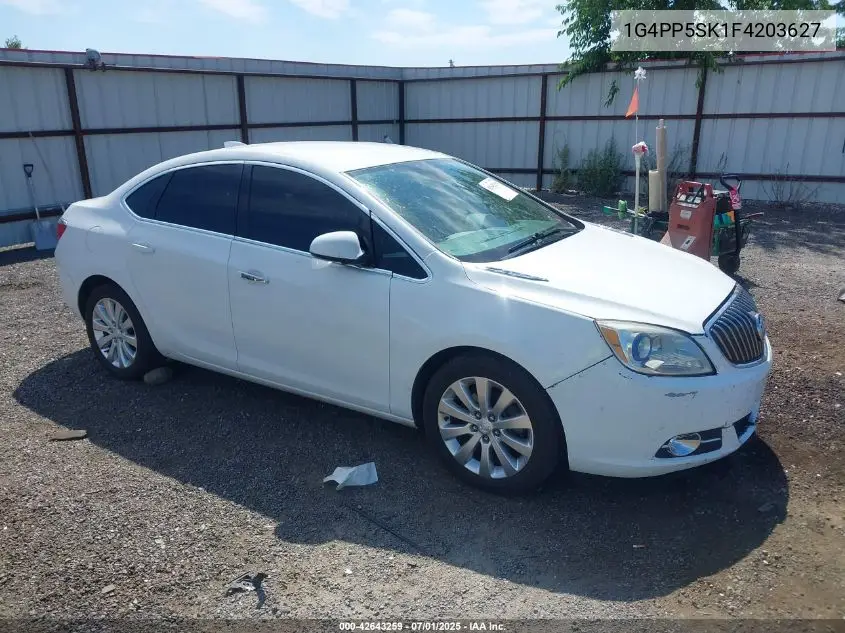 2015 Buick Verano VIN: 1G4PP5SK1F4203627 Lot: 42643259