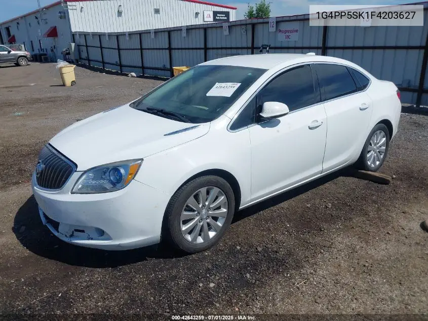 2015 Buick Verano VIN: 1G4PP5SK1F4203627 Lot: 42643259