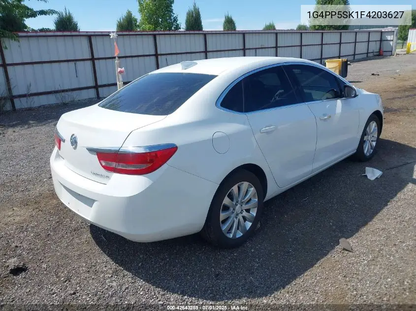 2015 Buick Verano VIN: 1G4PP5SK1F4203627 Lot: 42643259