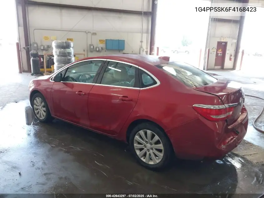 2015 Buick Verano VIN: 1G4PP5SK6F4168423 Lot: 42643297