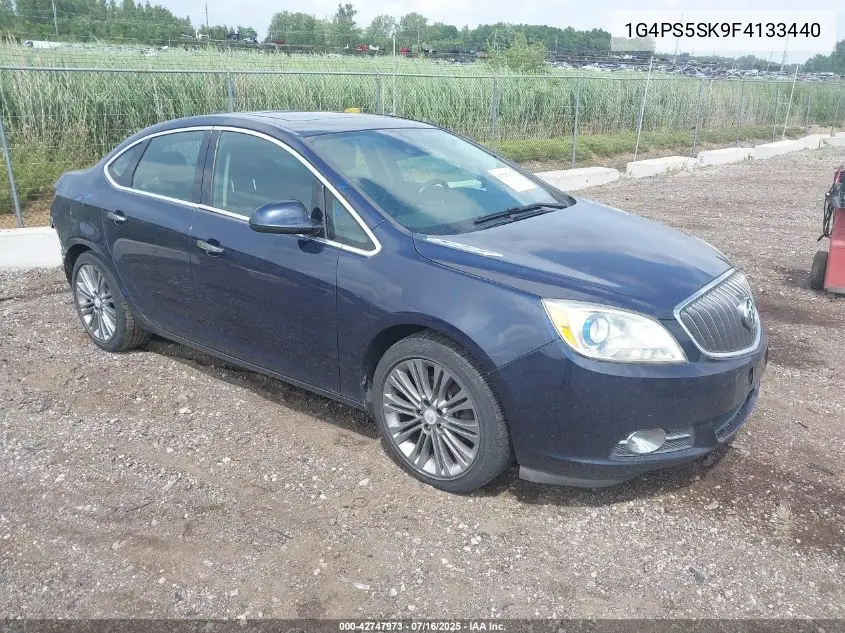 2015 Buick Verano Leather Group VIN: 1G4PS5SK9F4133440 Lot: 42747973