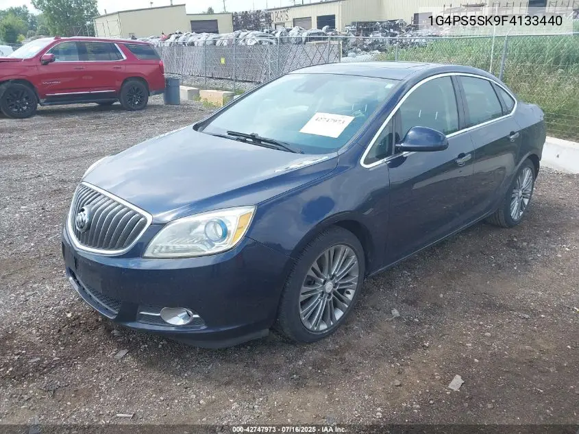 2015 Buick Verano Leather Group VIN: 1G4PS5SK9F4133440 Lot: 42747973