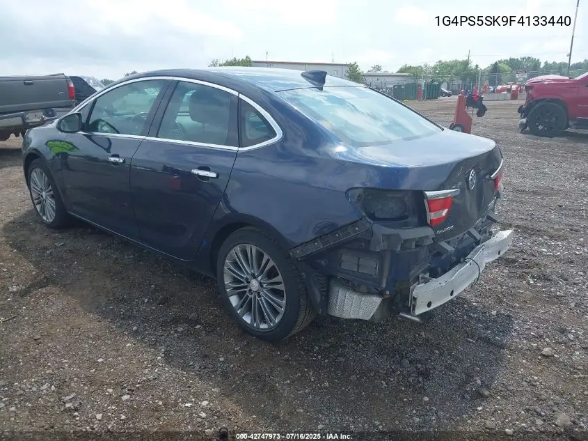 2015 Buick Verano Leather Group VIN: 1G4PS5SK9F4133440 Lot: 42747973