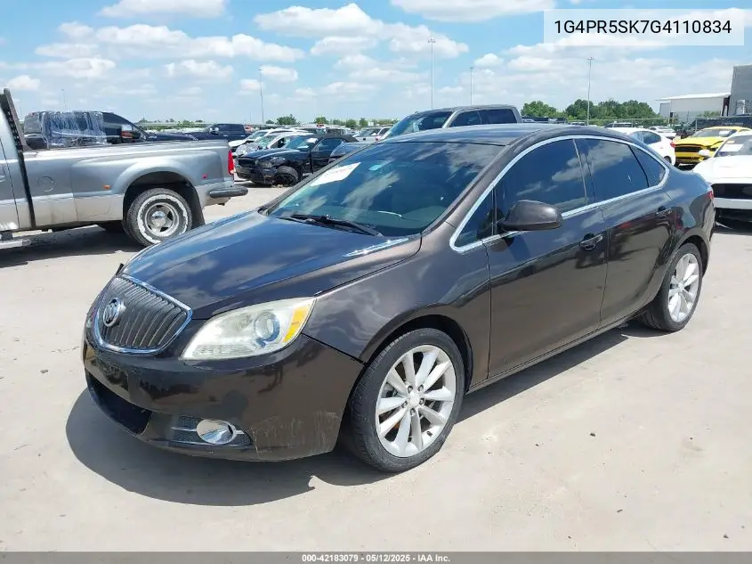 2016 Buick Verano Convenience Group VIN: 1G4PR5SK7G4110834 Lot: 42183079