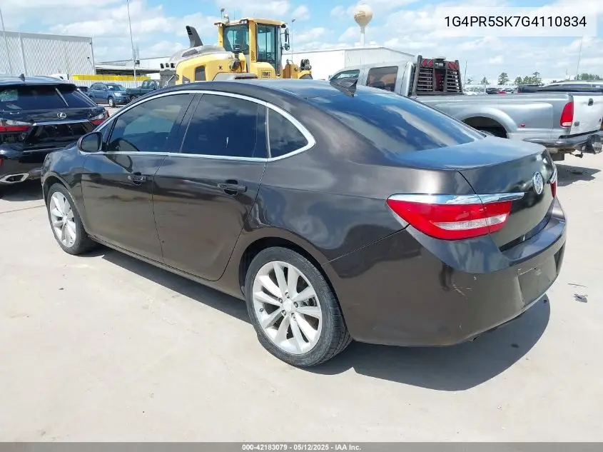 2016 Buick Verano Convenience Group VIN: 1G4PR5SK7G4110834 Lot: 42183079