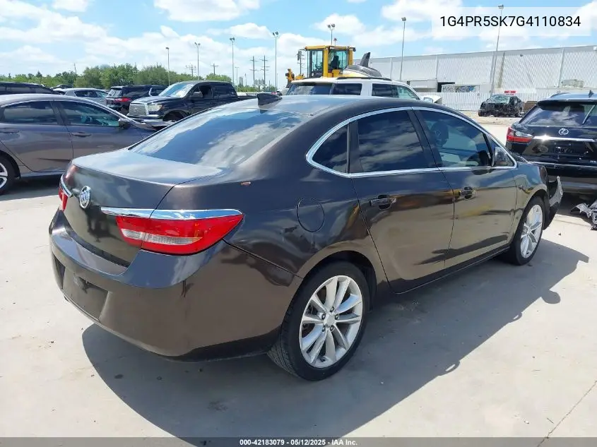 2016 Buick Verano Convenience Group VIN: 1G4PR5SK7G4110834 Lot: 42183079