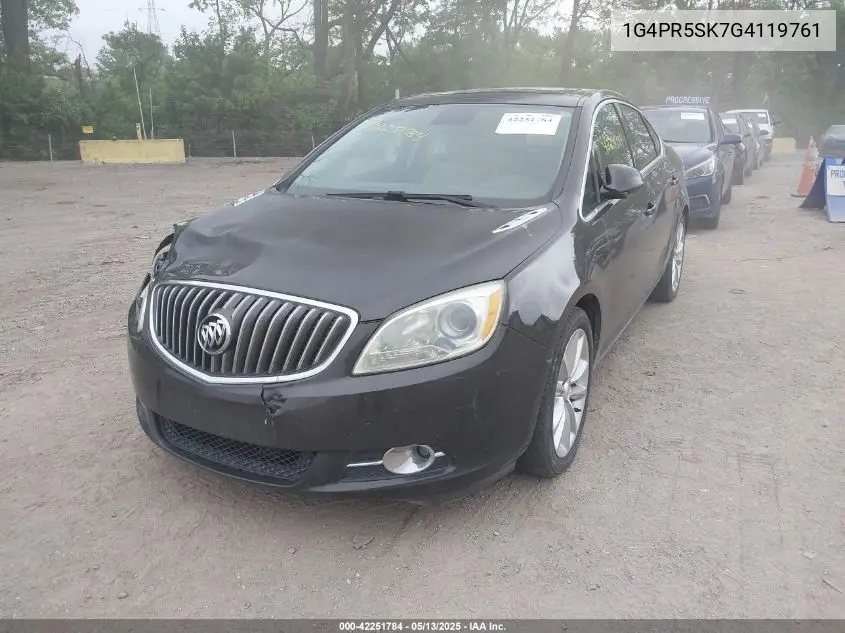 2016 Buick Verano Convenience Group VIN: 1G4PR5SK7G4119761 Lot: 42251784