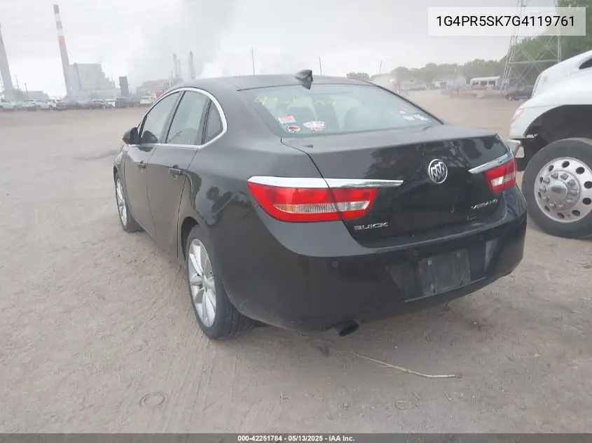 2016 Buick Verano Convenience Group VIN: 1G4PR5SK7G4119761 Lot: 42251784