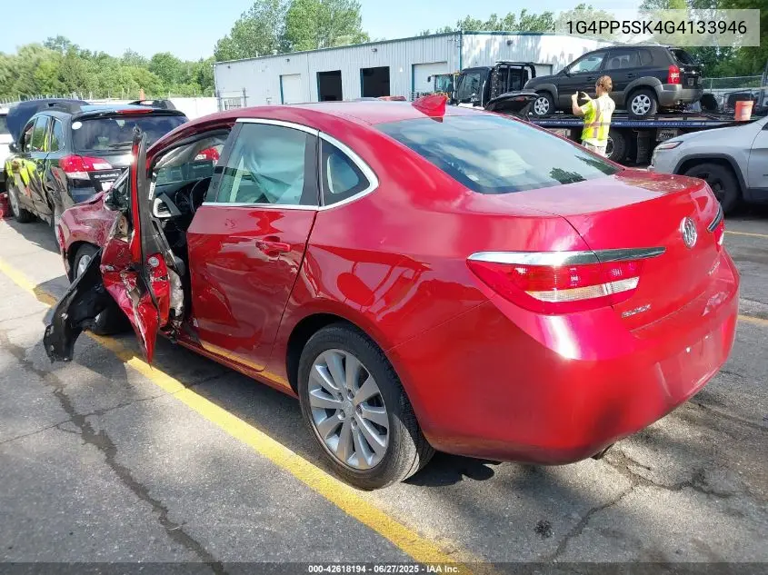 2016 Buick Verano VIN: 1G4PP5SK4G4133946 Lot: 42618194