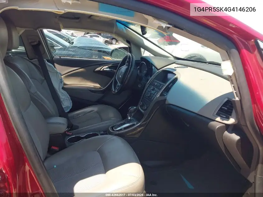 2016 Buick Verano Convenience VIN: 1G4PR5SK4G4146206 Lot: 42662517
