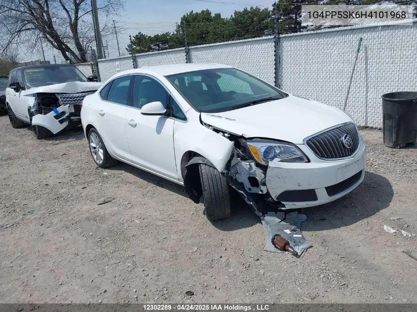 2017 Buick Verano VIN: 1G4PP5SK6H4101968 Lot: 12302289
