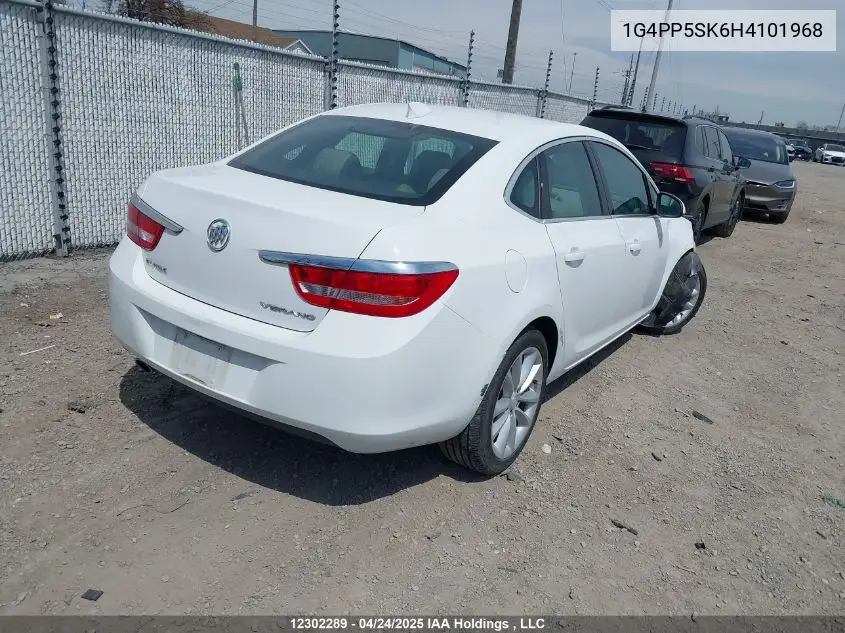 2017 Buick Verano VIN: 1G4PP5SK6H4101968 Lot: 12302289