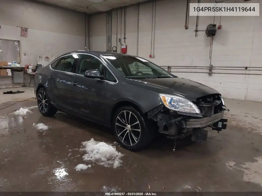 2017 Buick Verano Sport Touring VIN: 1G4PR5SK1H4119644 Lot: 41900237