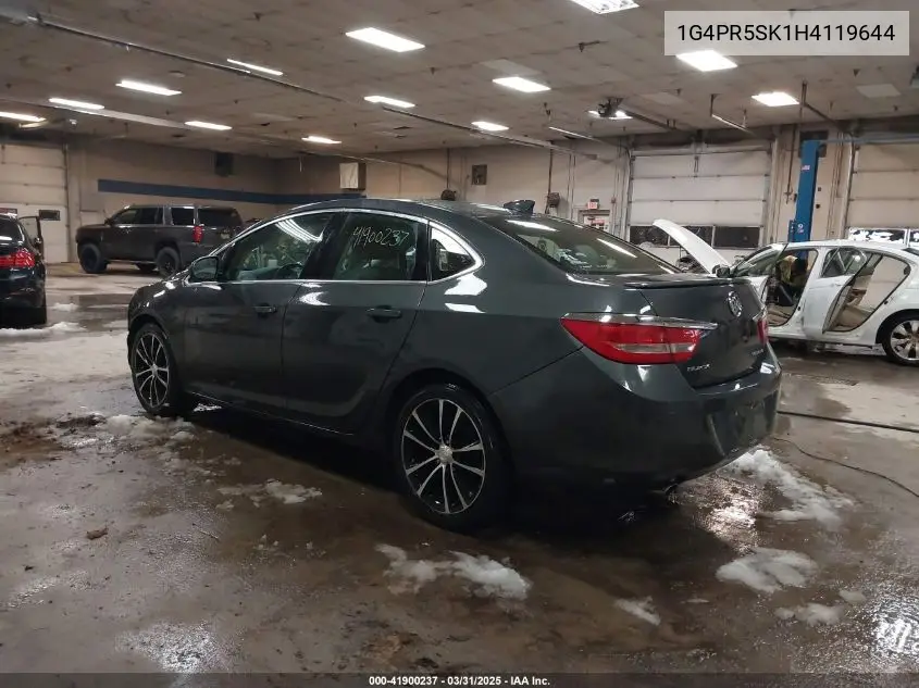 2017 Buick Verano Sport Touring VIN: 1G4PR5SK1H4119644 Lot: 41900237