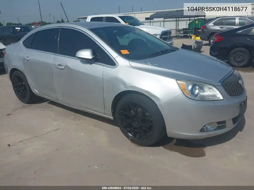 2017 Buick Verano Sport Touring VIN: 1G4PR5SK0H4118677 Lot: 42646004