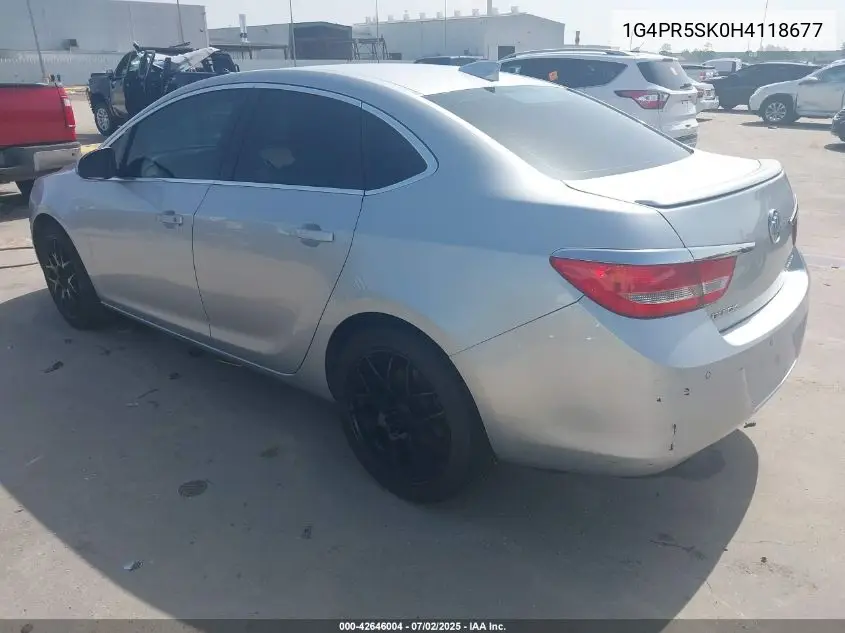 2017 Buick Verano Sport Touring VIN: 1G4PR5SK0H4118677 Lot: 42646004