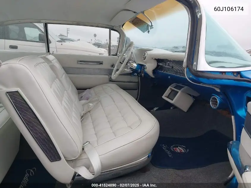 1960 Cadillac Deville VIN: 60J106174 Lot: 41524890