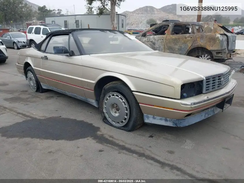 1992 Cadillac Allante VIN: 1G6VS3388NU125995 Lot: 42168614