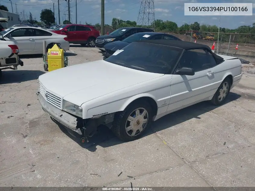 1993 Cadillac Allante VIN: 1G6VS3394PU100166 Lot: 41903947