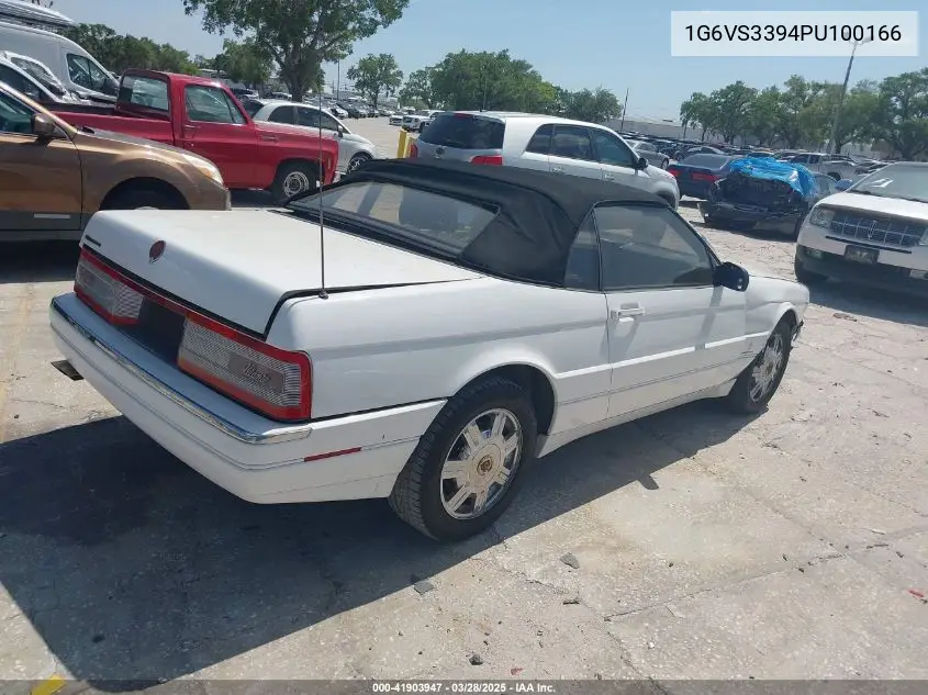1993 Cadillac Allante VIN: 1G6VS3394PU100166 Lot: 41903947