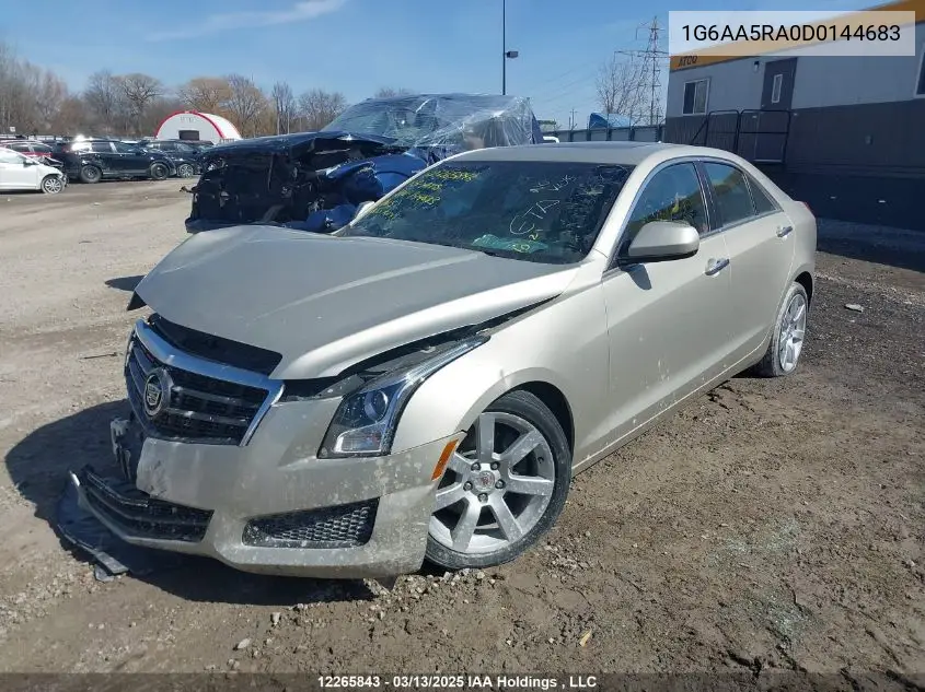 2013 Cadillac Ats VIN: 1G6AA5RA0D0144683 Lot: 12265843