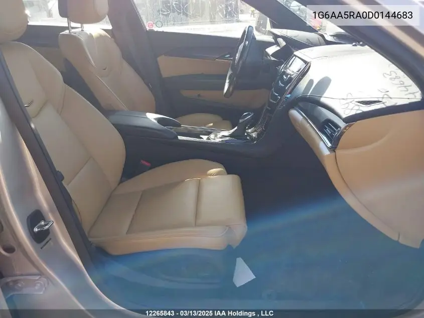 2013 Cadillac Ats VIN: 1G6AA5RA0D0144683 Lot: 12265843