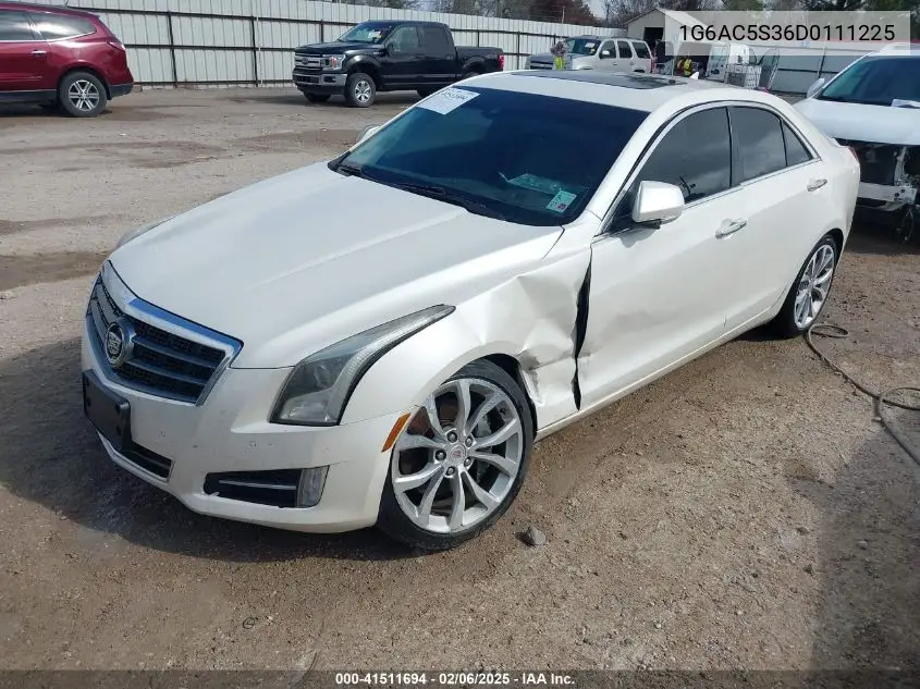 2013 Cadillac Ats Performance VIN: 1G6AC5S36D0111225 Lot: 41511694