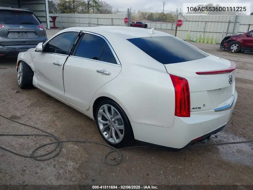 2013 Cadillac Ats Performance VIN: 1G6AC5S36D0111225 Lot: 41511694