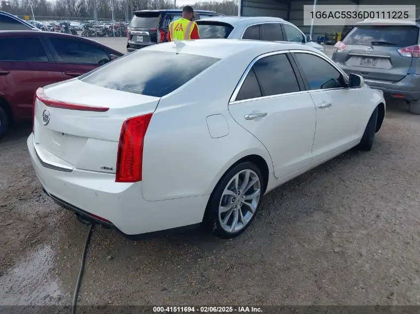 2013 Cadillac Ats Performance VIN: 1G6AC5S36D0111225 Lot: 41511694
