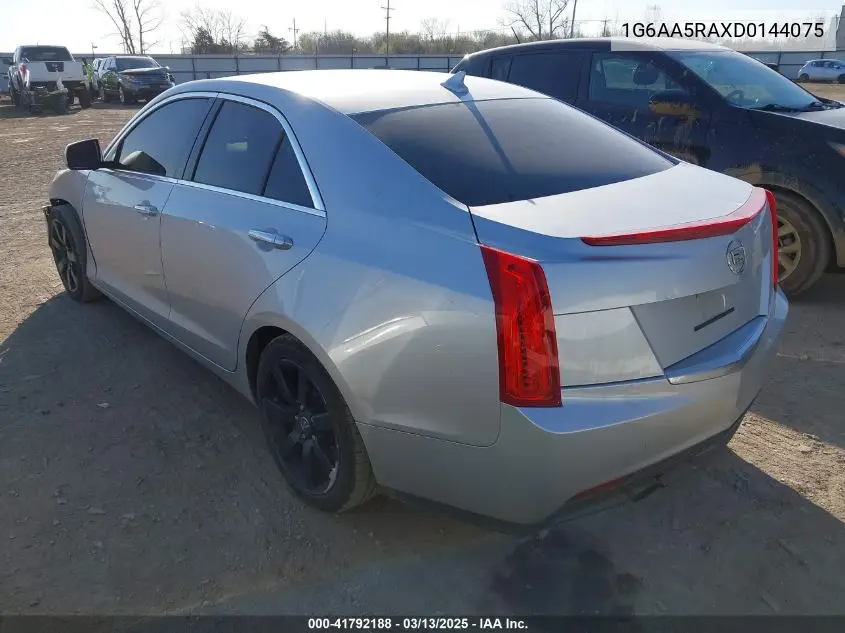 2013 Cadillac Ats Standard VIN: 1G6AA5RAXD0144075 Lot: 41792188