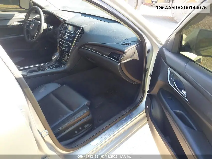 2013 Cadillac Ats Standard VIN: 1G6AA5RAXD0144075 Lot: 41792188