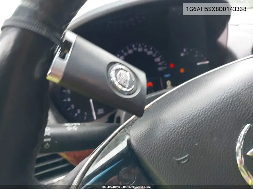 1g6ah5sx8d0143338 1G6AH5SX8D0143338 2013 Cadillac Ats Luxury