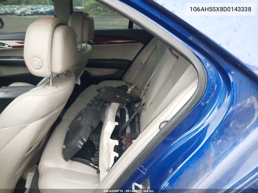 1g6ah5sx8d0143338 1G6AH5SX8D0143338 2013 Cadillac Ats Luxury