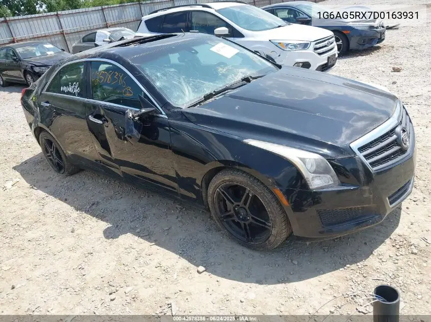 2013 Cadillac Ats Standard VIN: 1G6AG5RX7D0163931 Lot: 42578386