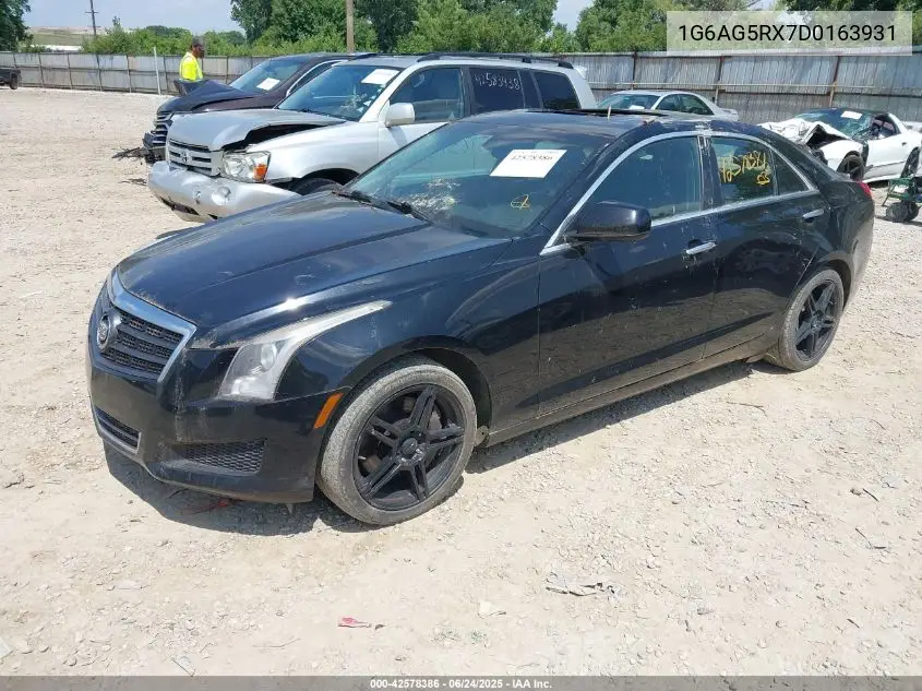 2013 Cadillac Ats Standard VIN: 1G6AG5RX7D0163931 Lot: 42578386