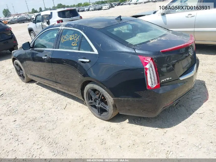 2013 Cadillac Ats Standard VIN: 1G6AG5RX7D0163931 Lot: 42578386