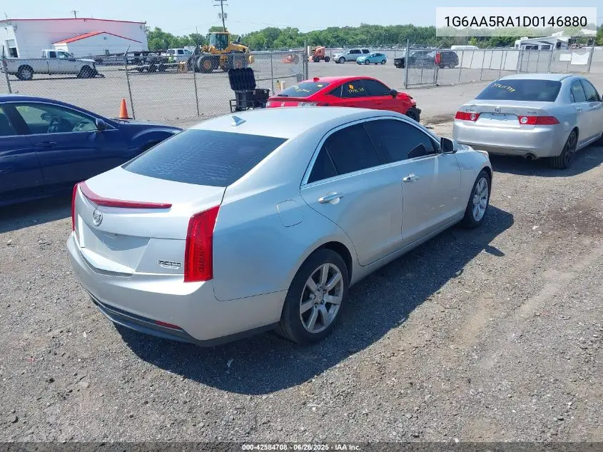 2013 Cadillac Ats Standard VIN: 1G6AA5RA1D0146880 Lot: 42584708