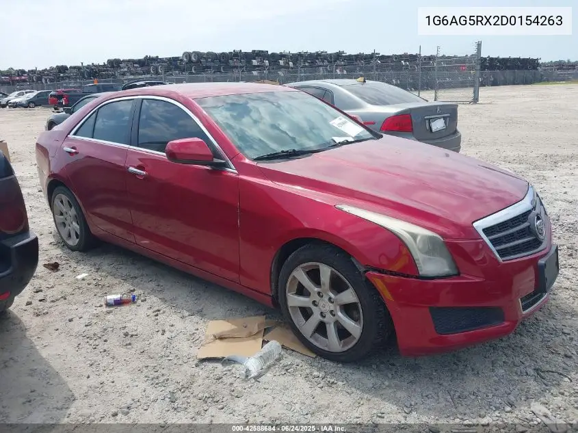 2013 Cadillac Ats Standard VIN: 1G6AG5RX2D0154263 Lot: 42588684
