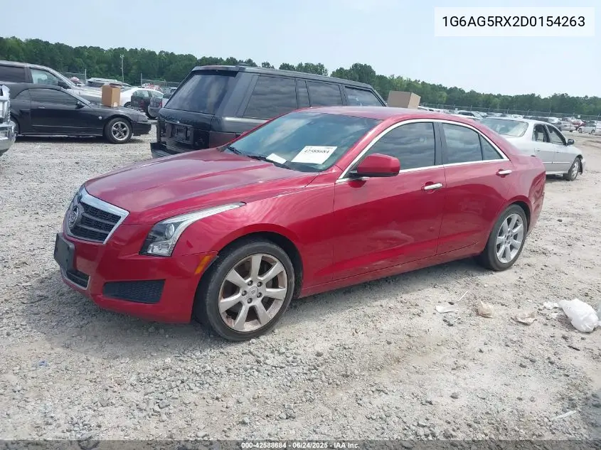 2013 Cadillac Ats Standard VIN: 1G6AG5RX2D0154263 Lot: 42588684