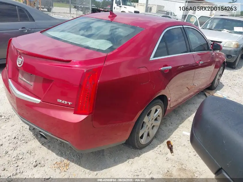 2013 Cadillac Ats Standard VIN: 1G6AG5RX2D0154263 Lot: 42588684