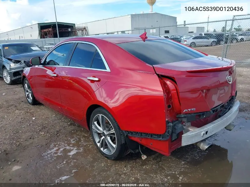 2013 Cadillac Ats Performance VIN: 1G6AC5S39D0120436 Lot: 42590170