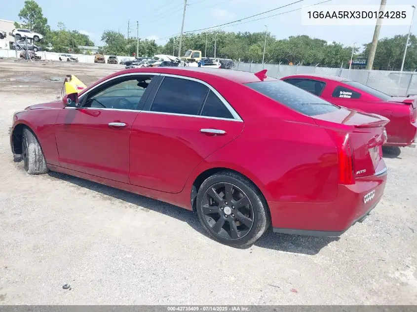 2013 Cadillac Ats Standard VIN: 1G6AA5RX3D0124285 Lot: 42735409