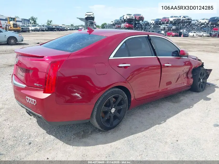 2013 Cadillac Ats Standard VIN: 1G6AA5RX3D0124285 Lot: 42735409