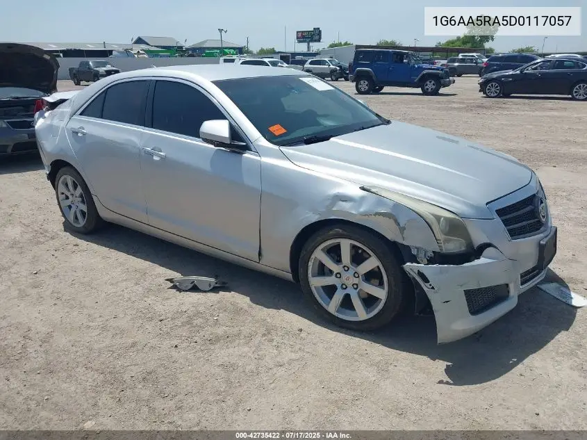 2013 Cadillac Ats Standard VIN: 1G6AA5RA5D0117057 Lot: 42735422
