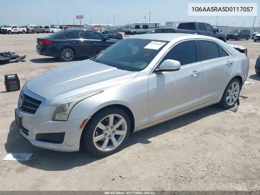 2013 Cadillac Ats Standard VIN: 1G6AA5RA5D0117057 Lot: 42735422