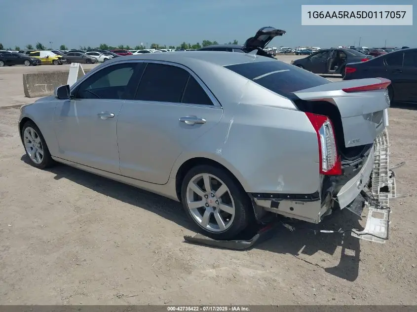 2013 Cadillac Ats Standard VIN: 1G6AA5RA5D0117057 Lot: 42735422