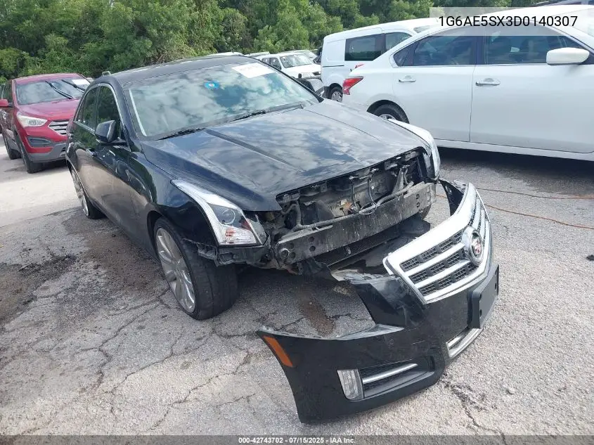 2013 Cadillac Ats Premium VIN: 1G6AE5SX3D0140307 Lot: 42743702